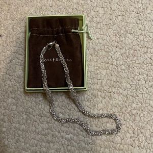 NWOT- Byzantine Sterling Silver Necklace